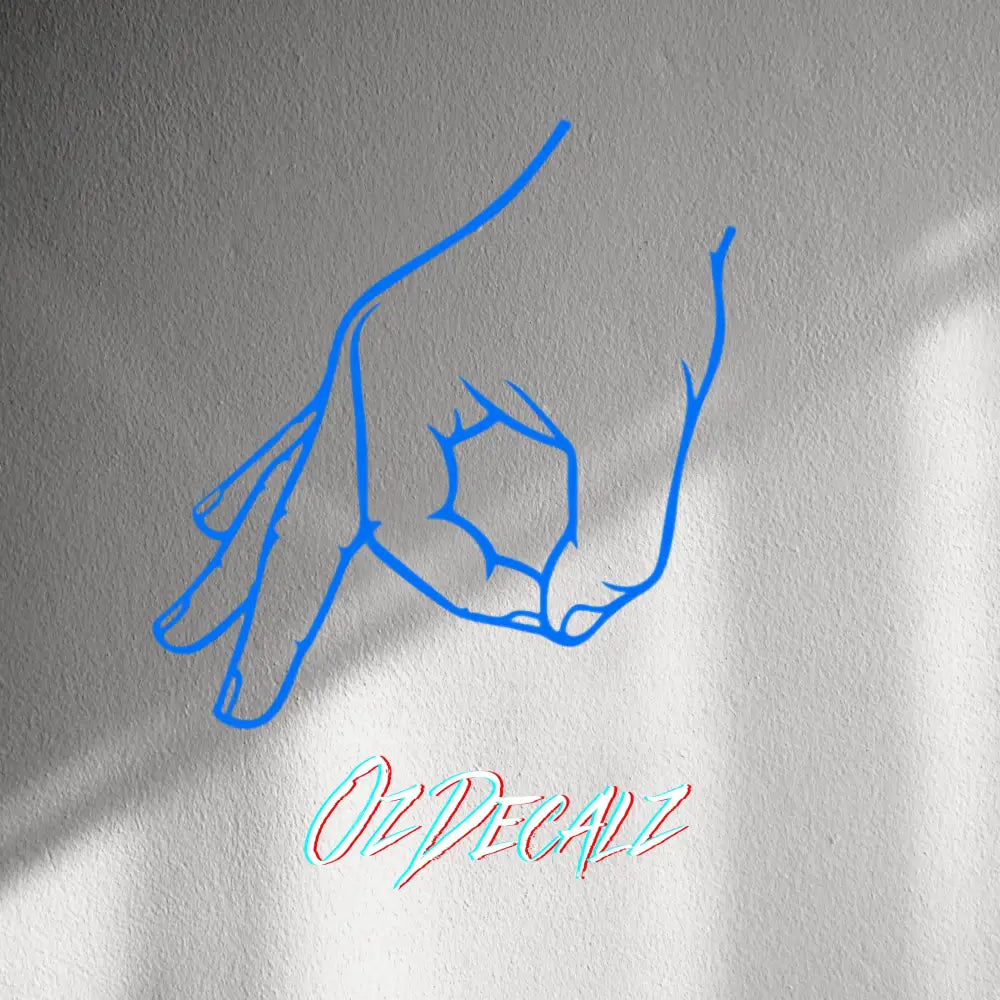 WALL STICKER: HAND - OzDecalz