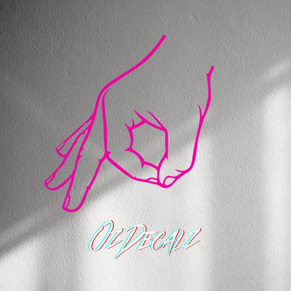 WALL STICKER: HAND - OzDecalz