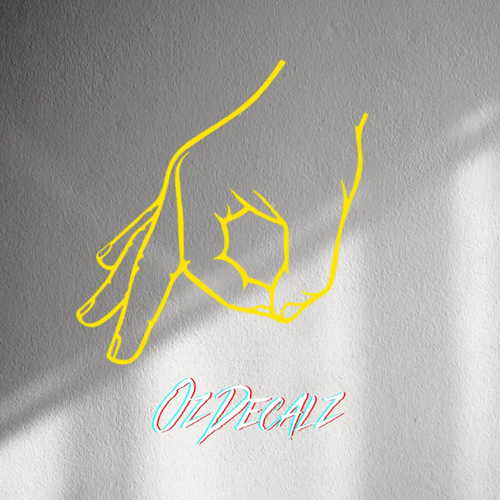WALL STICKER: HAND - OzDecalz