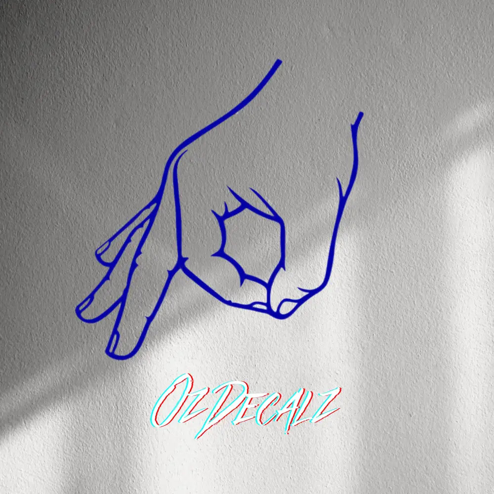 WALL STICKER: HAND - OzDecalz