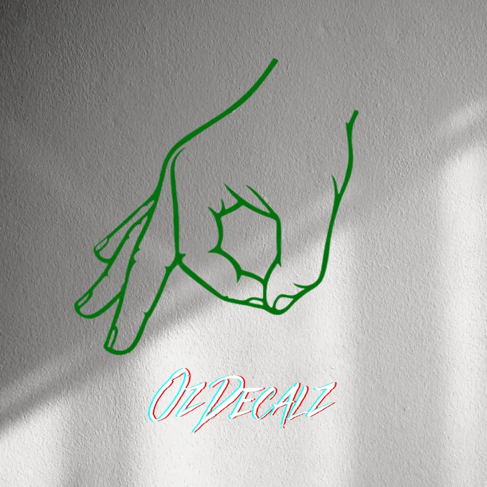 WALL STICKER: HAND - OzDecalz