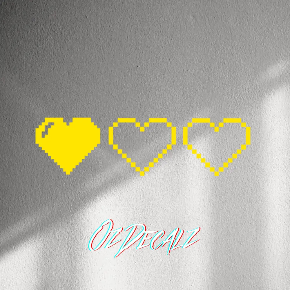 WALL STICKER: HEARTS - OzDecalz