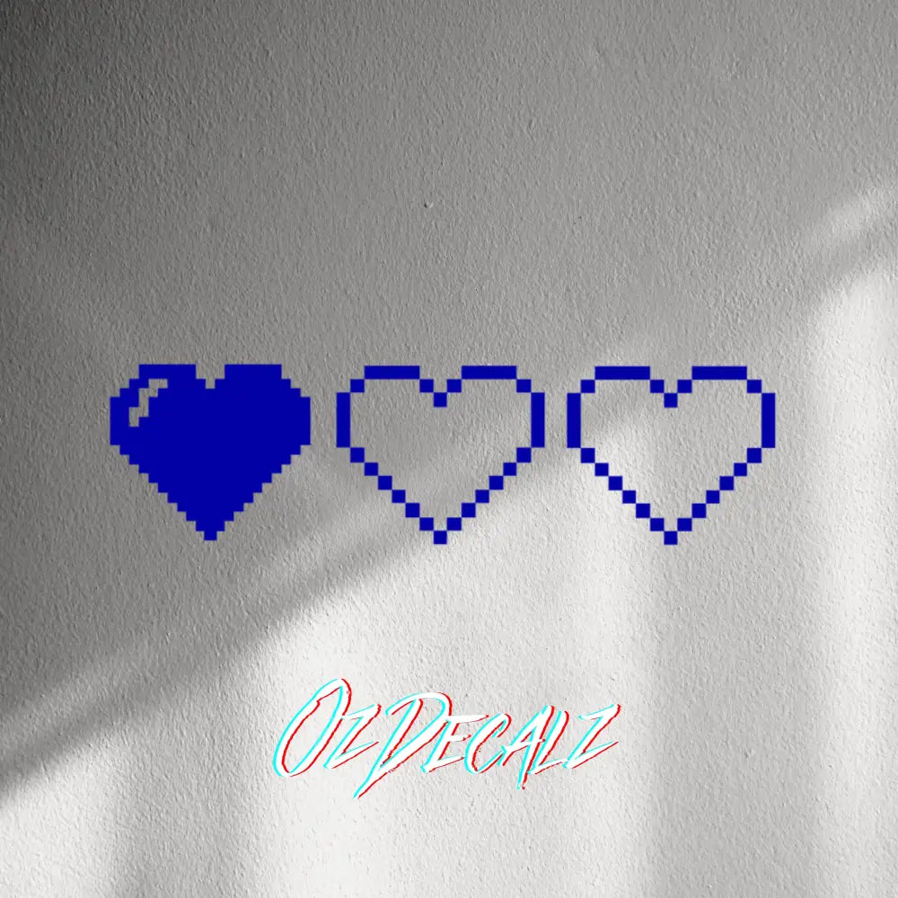 WALL STICKER: HEARTS - OzDecalz