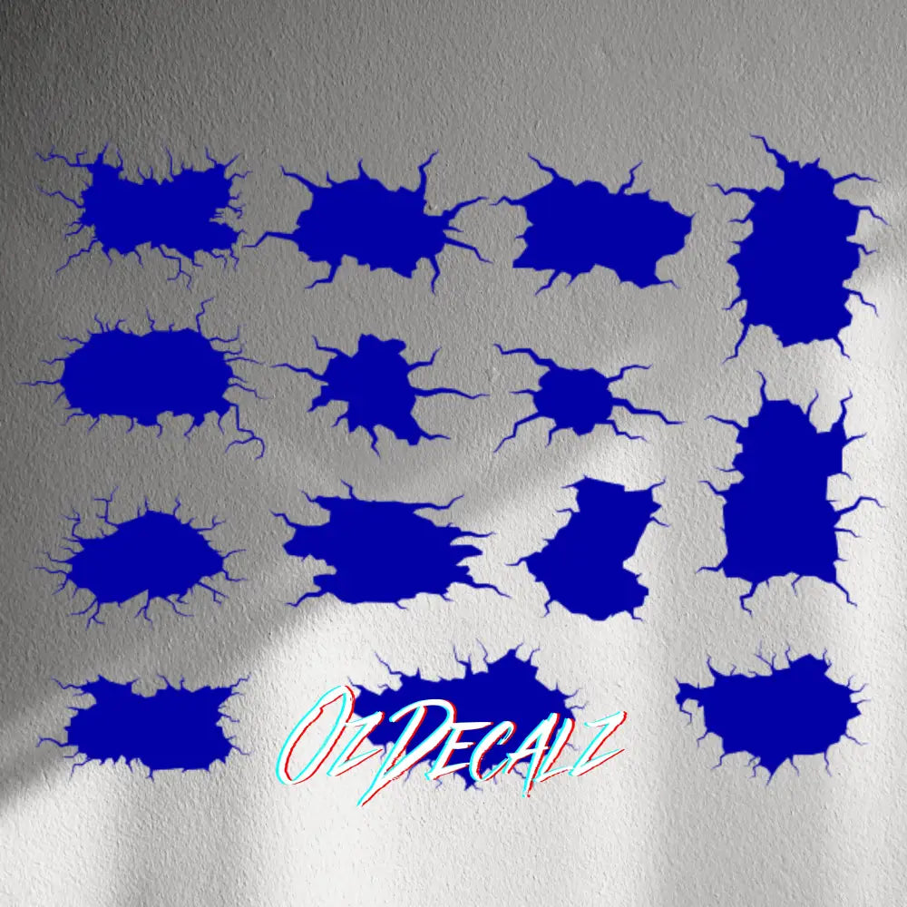 WALL STICKER: HOLE 14 PK - OzDecalz