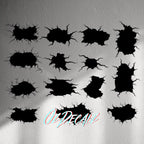 WALL STICKER: HOLE 14 PK - OzDecalz