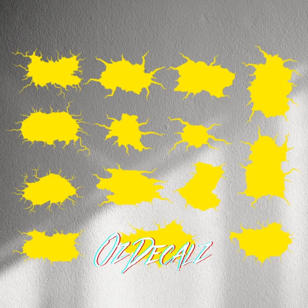 WALL STICKER: HOLE 14 PK - OzDecalz