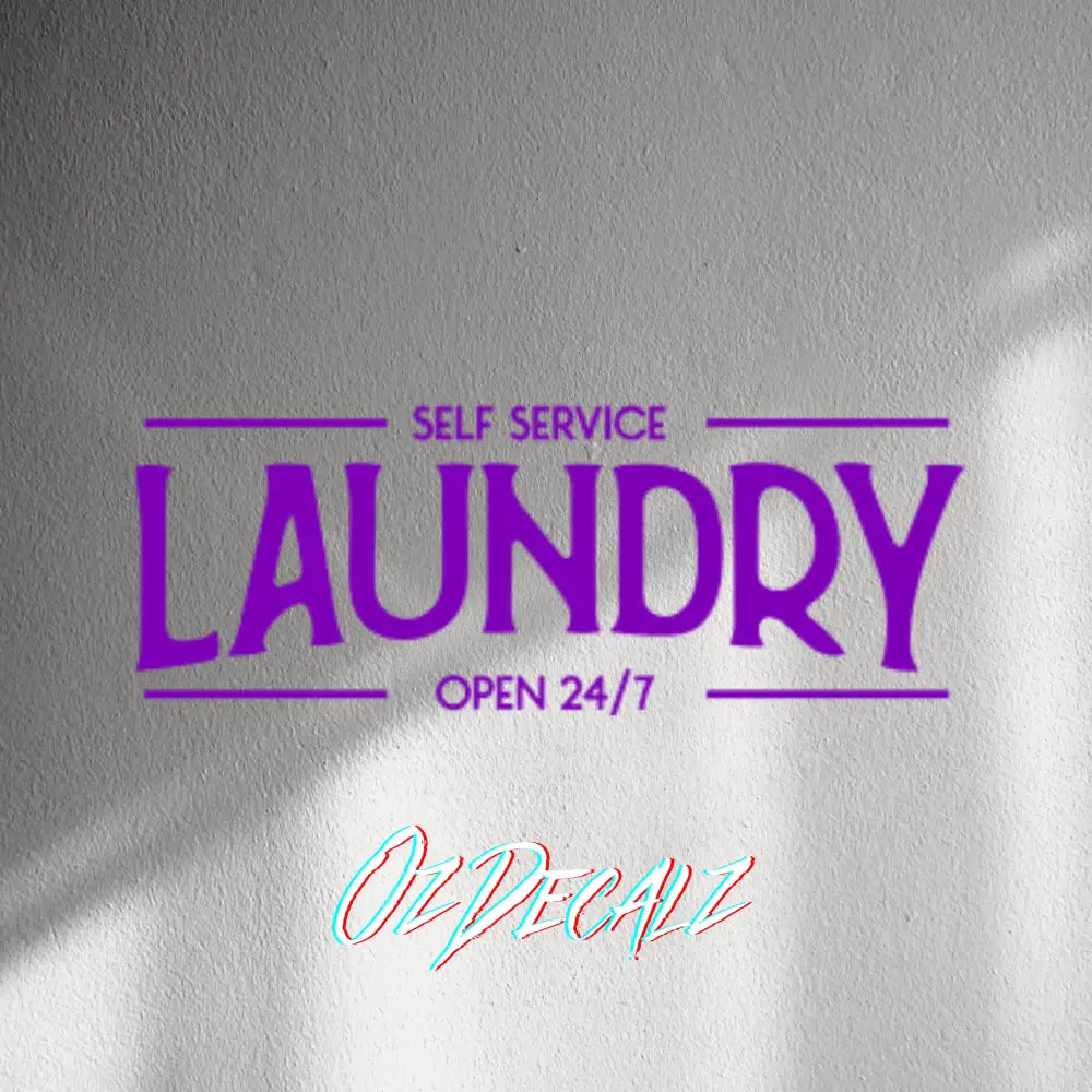WALL STICKER: LAUNDRY - OzDecalz