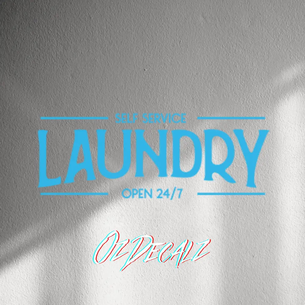 WALL STICKER: LAUNDRY - OzDecalz