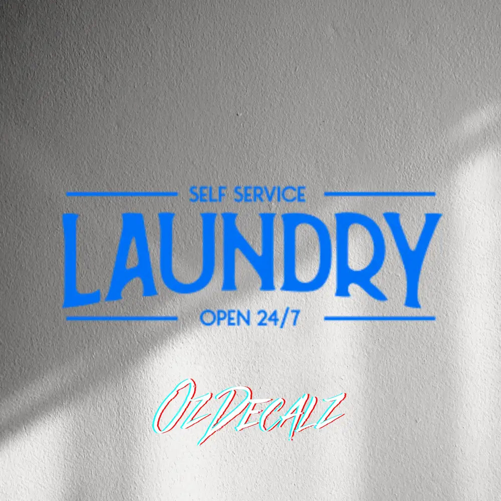 WALL STICKER: LAUNDRY - OzDecalz