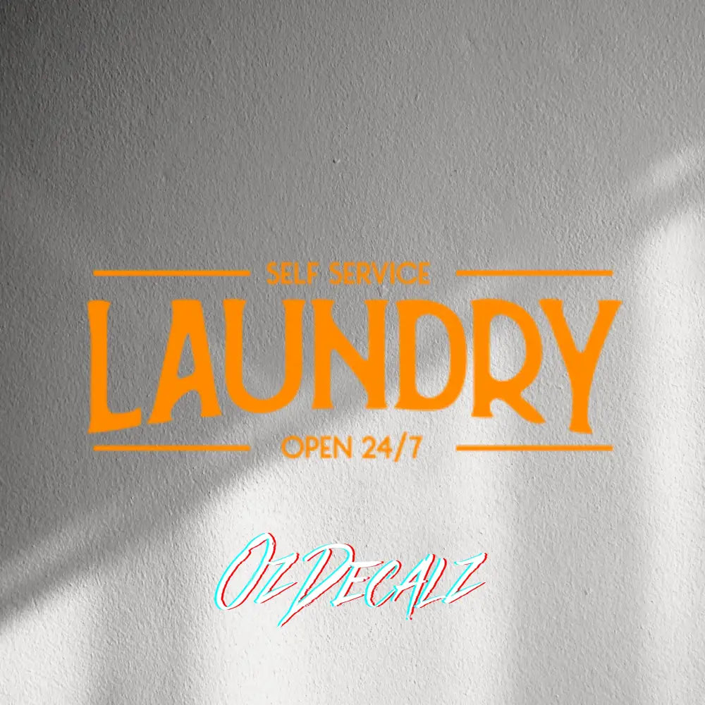 WALL STICKER: LAUNDRY - OzDecalz