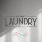 WALL STICKER: LAUNDRY - OzDecalz