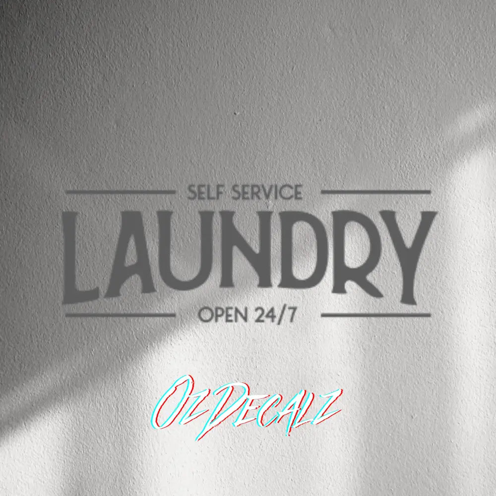 WALL STICKER: LAUNDRY - OzDecalz