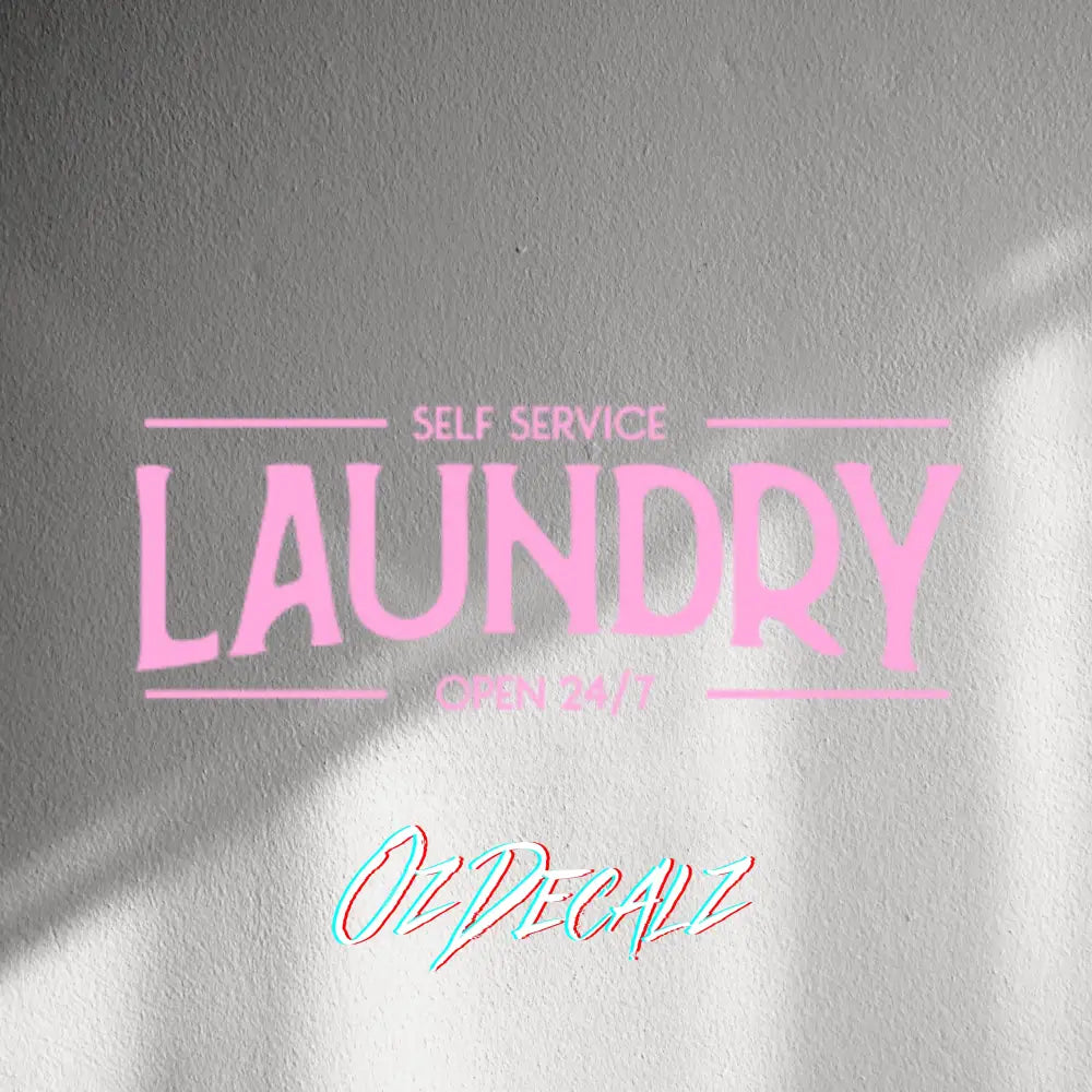 WALL STICKER: LAUNDRY - OzDecalz