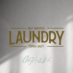 WALL STICKER: LAUNDRY - OzDecalz