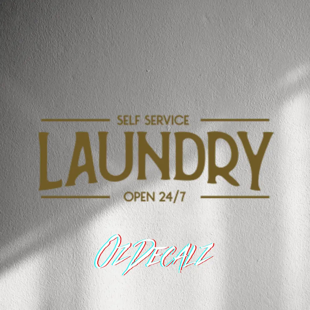 WALL STICKER: LAUNDRY - OzDecalz