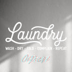 WALL STICKER: LAUNDRY - OzDecalz