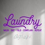 WALL STICKER: LAUNDRY - OzDecalz