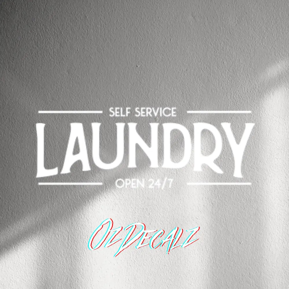 WALL STICKER: LAUNDRY - OzDecalz
