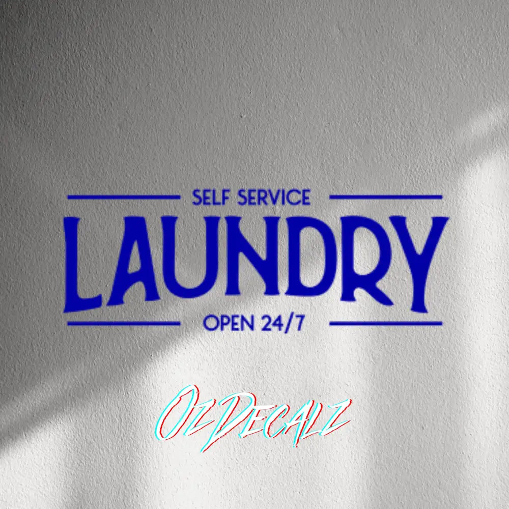 WALL STICKER: LAUNDRY - OzDecalz
