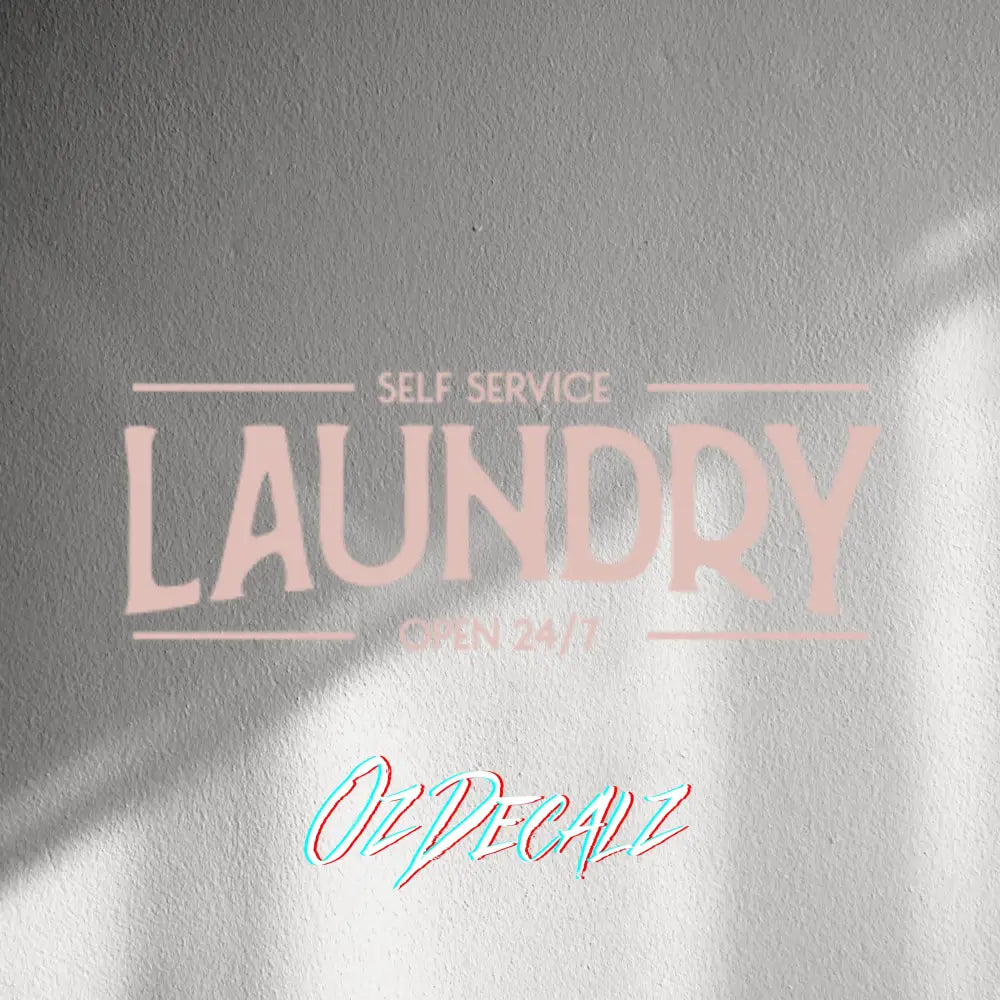 WALL STICKER: LAUNDRY - OzDecalz