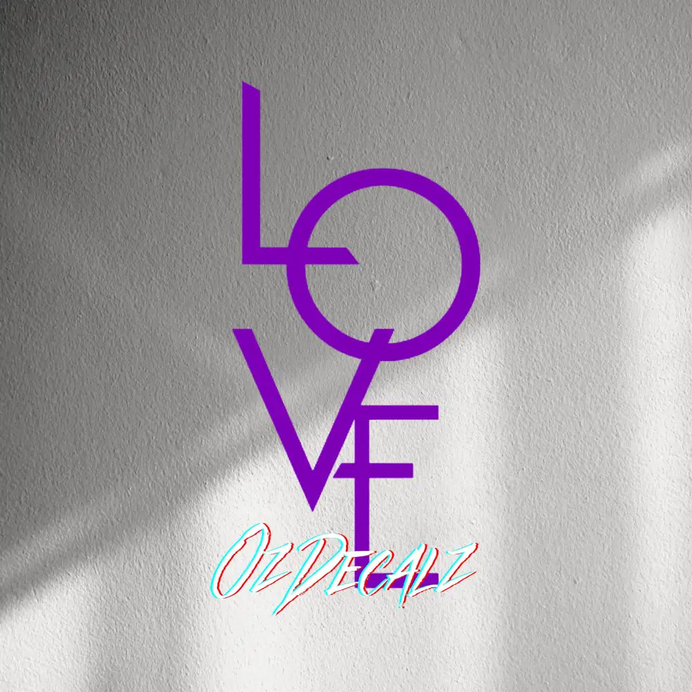 WALL STICKER: LOVE - OzDecalz