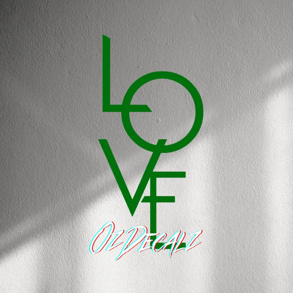 WALL STICKER: LOVE - OzDecalz