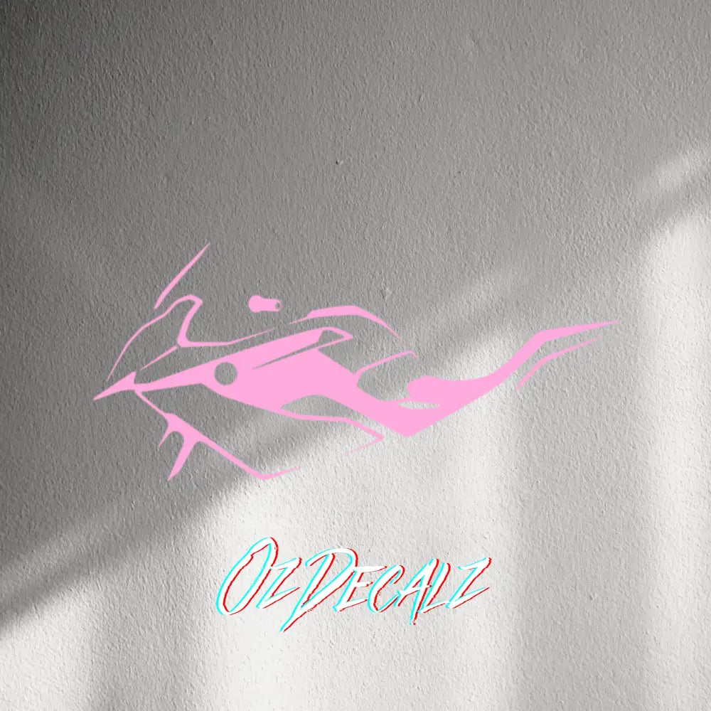 WALL STICKER: MOTORBIKE - OzDecalz