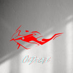 WALL STICKER: MOTORBIKE - OzDecalz