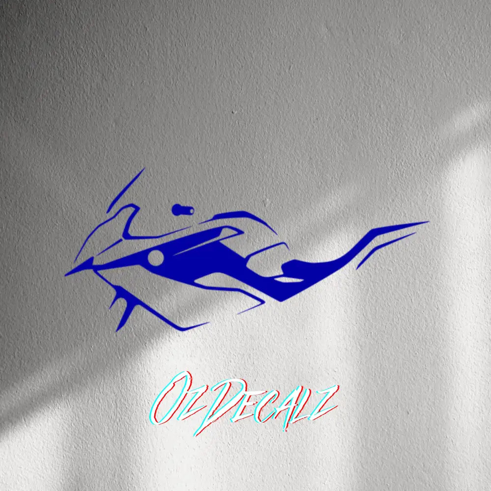 WALL STICKER: MOTORBIKE - OzDecalz