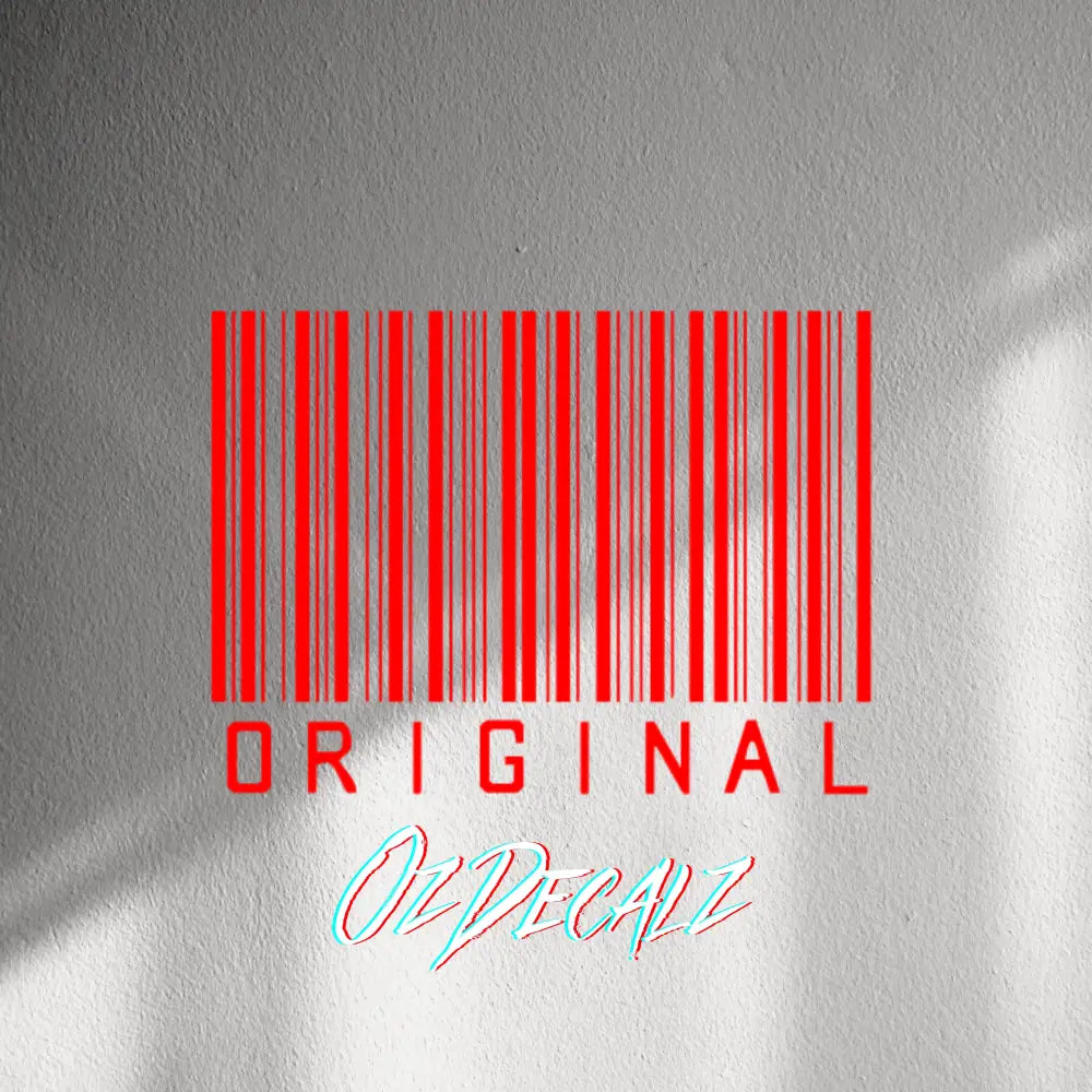WALL STICKER: ORIGINAL - OzDecalz