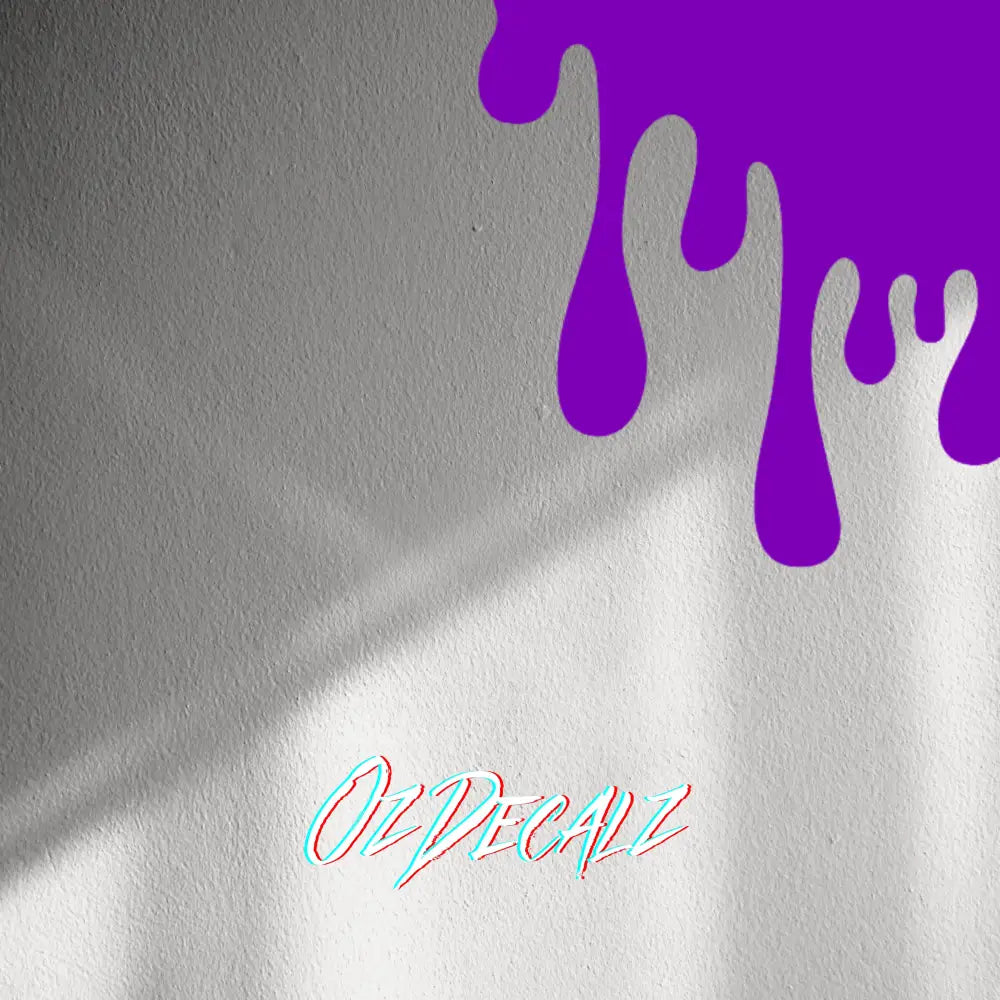 WALL STICKER: PAINT DRIP - OzDecalz