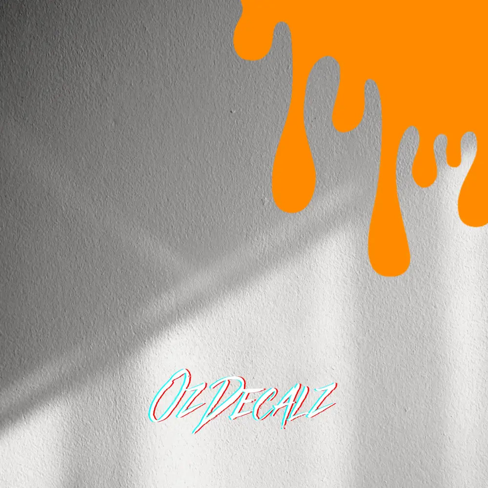 WALL STICKER: PAINT DRIP - OzDecalz