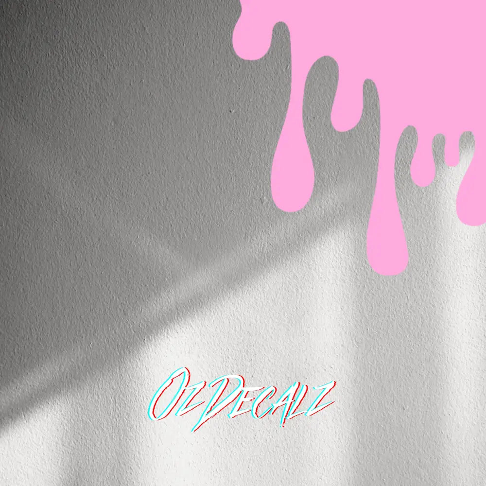WALL STICKER: PAINT DRIP - OzDecalz
