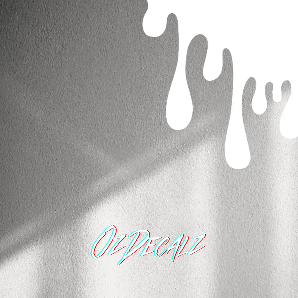 WALL STICKER: PAINT DRIP - OzDecalz