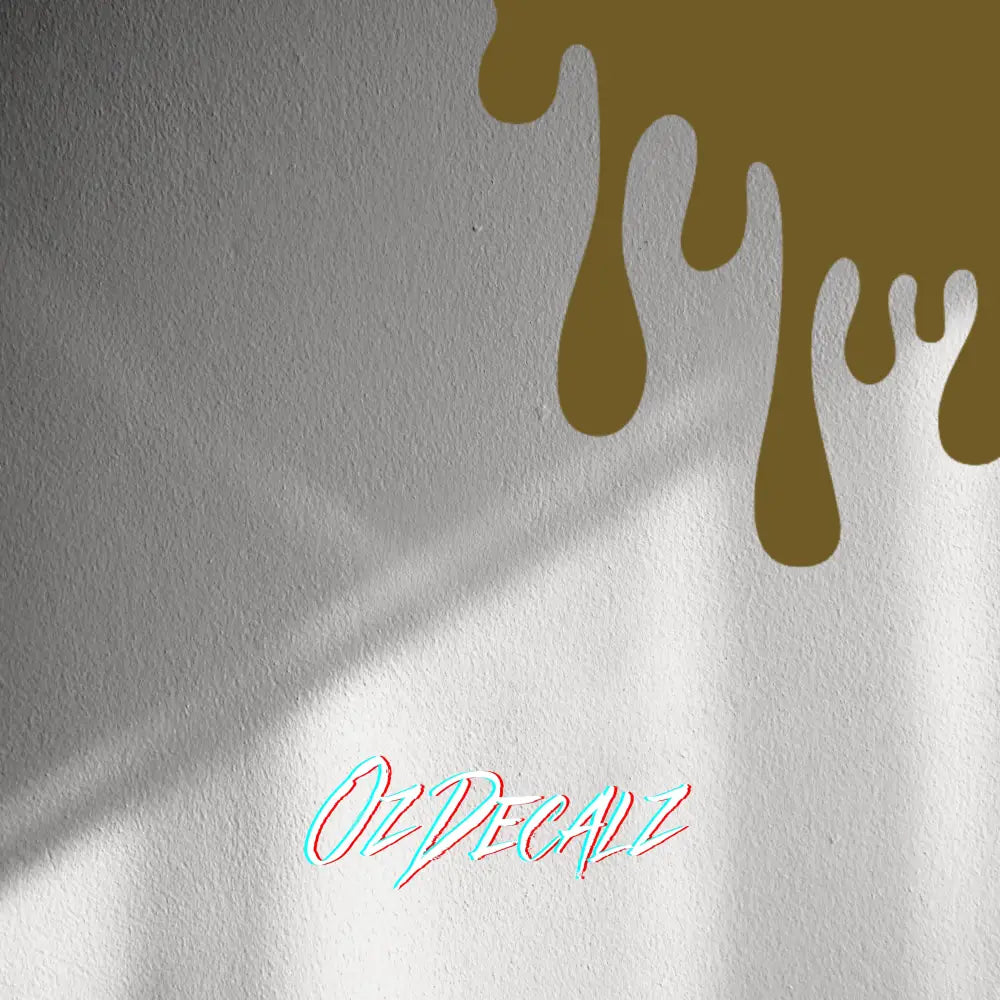 WALL STICKER: PAINT DRIP - OzDecalz