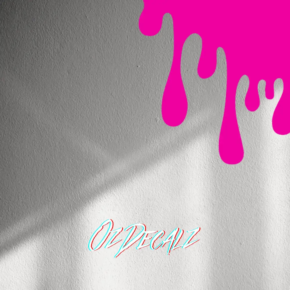 WALL STICKER: PAINT DRIP - OzDecalz