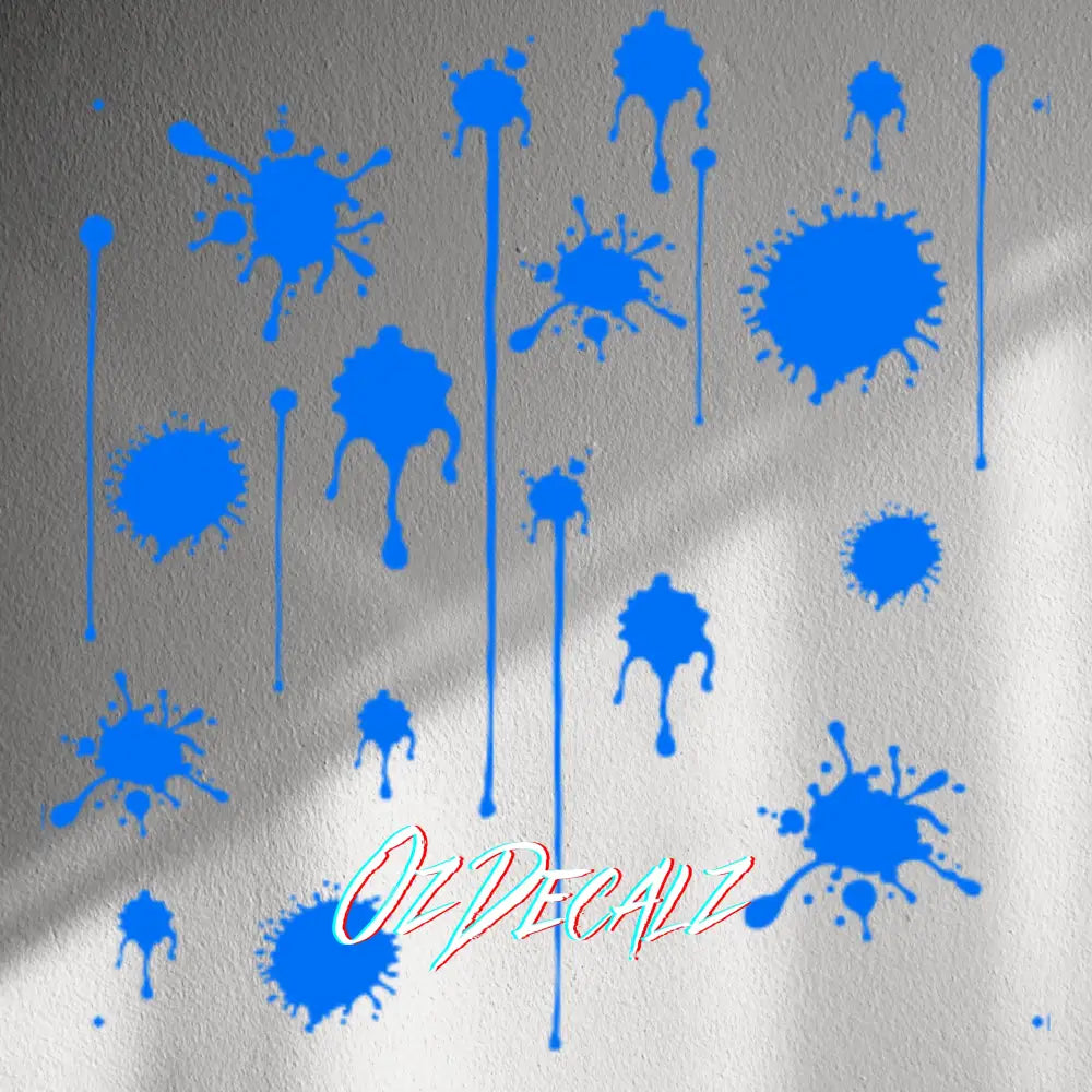 WALL STICKER: PAINT SPLAT 20 PK - OzDecalz
