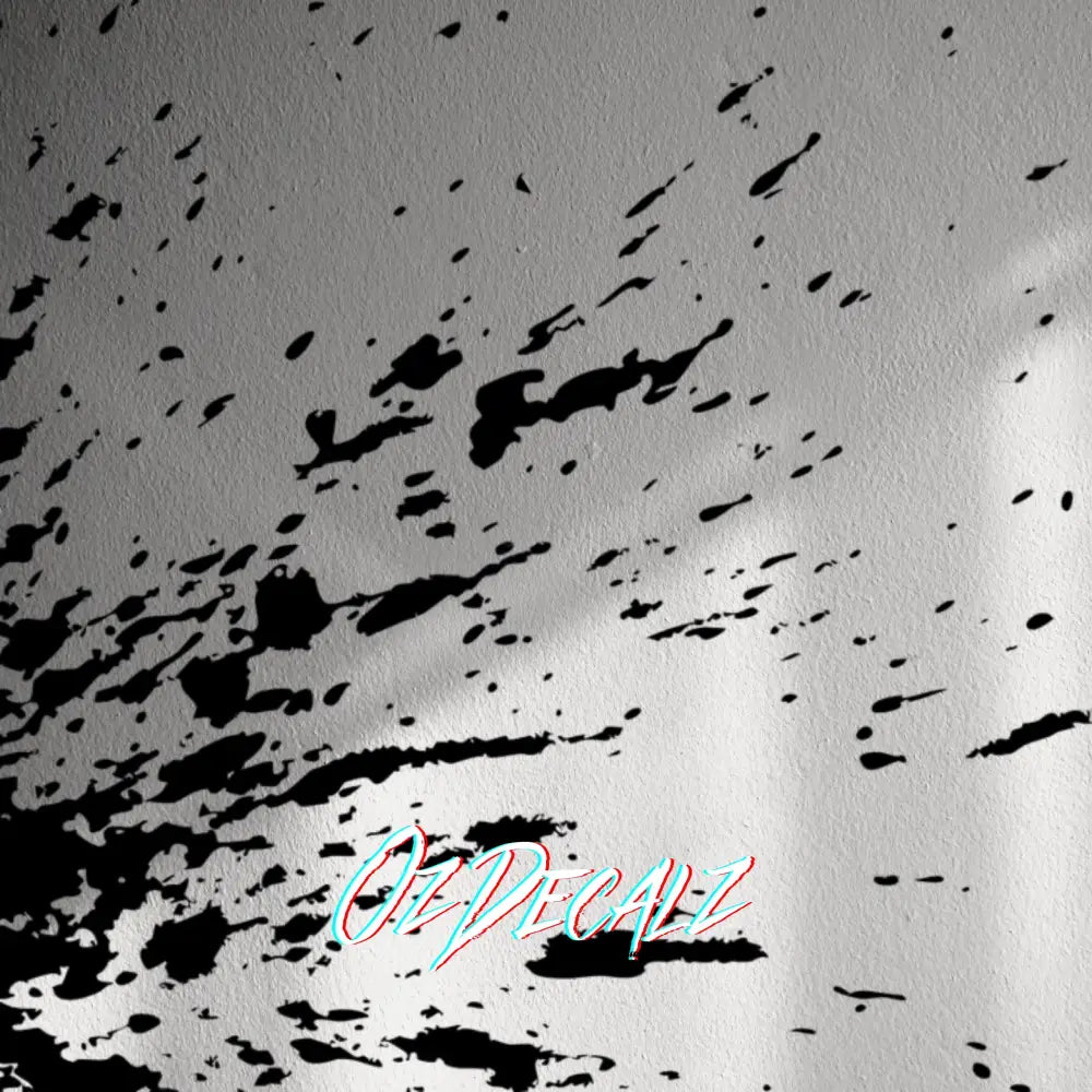 WALL STICKER: PAINT SPLAT - OzDecalz