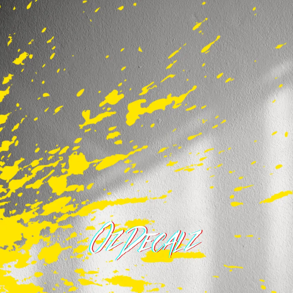 WALL STICKER: PAINT SPLAT - OzDecalz