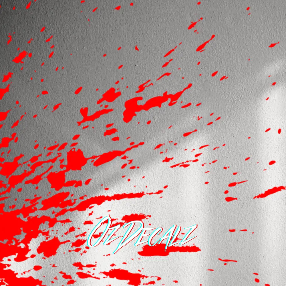 WALL STICKER: PAINT SPLAT - OzDecalz