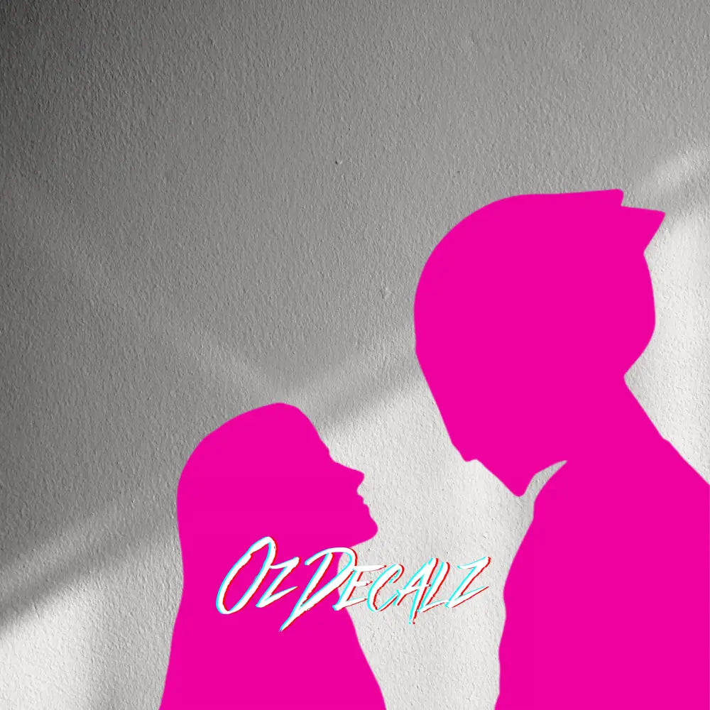 WALL STICKER: RIDER/WOMAN - OzDecalz