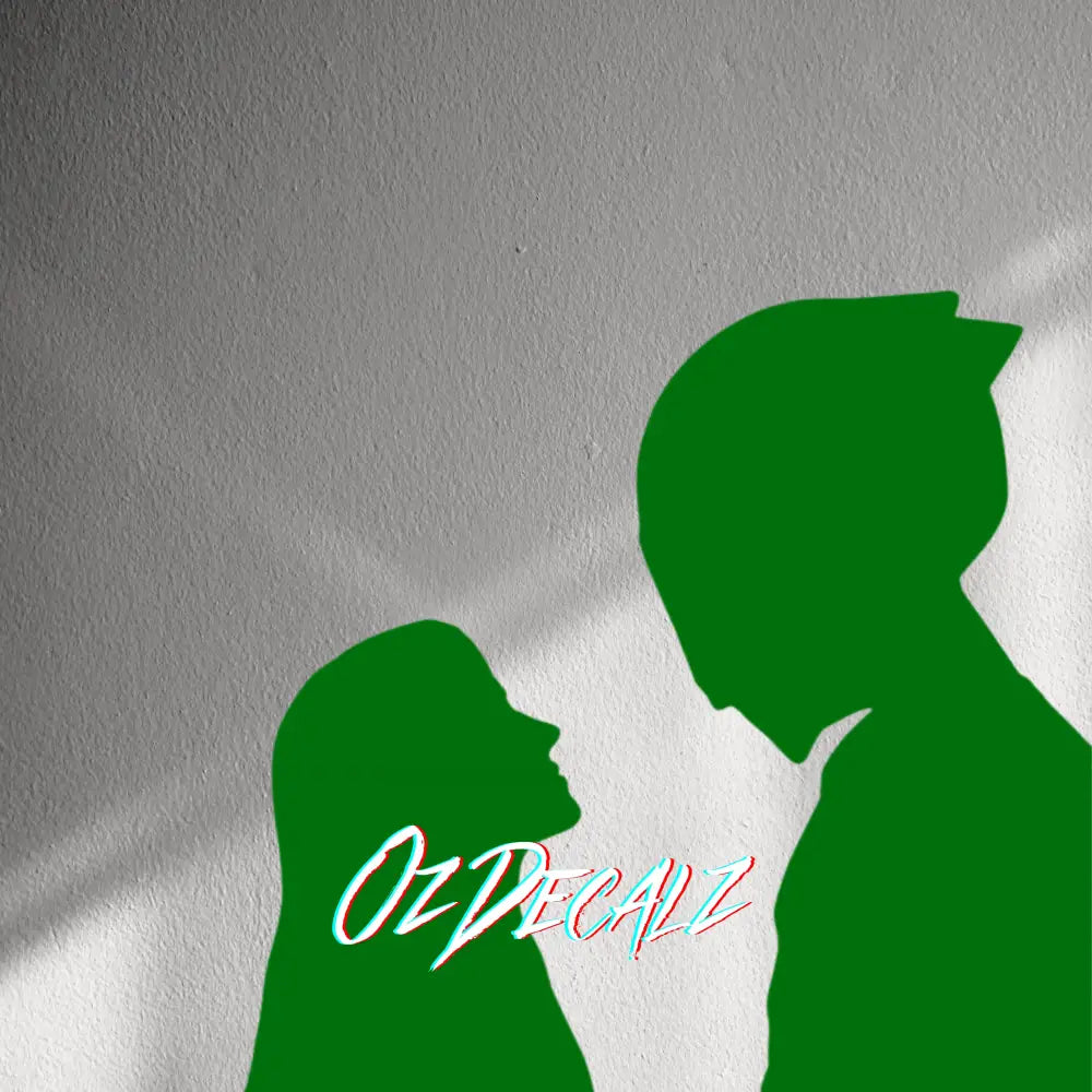 WALL STICKER: RIDER/WOMAN - OzDecalz
