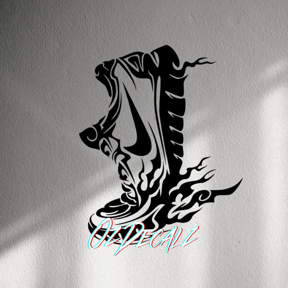 WALL STICKER: SHOE - OzDecalz