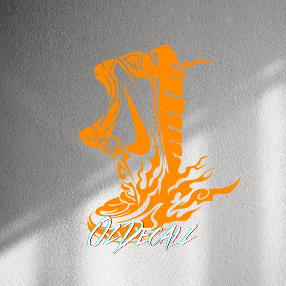 WALL STICKER: SHOE - OzDecalz