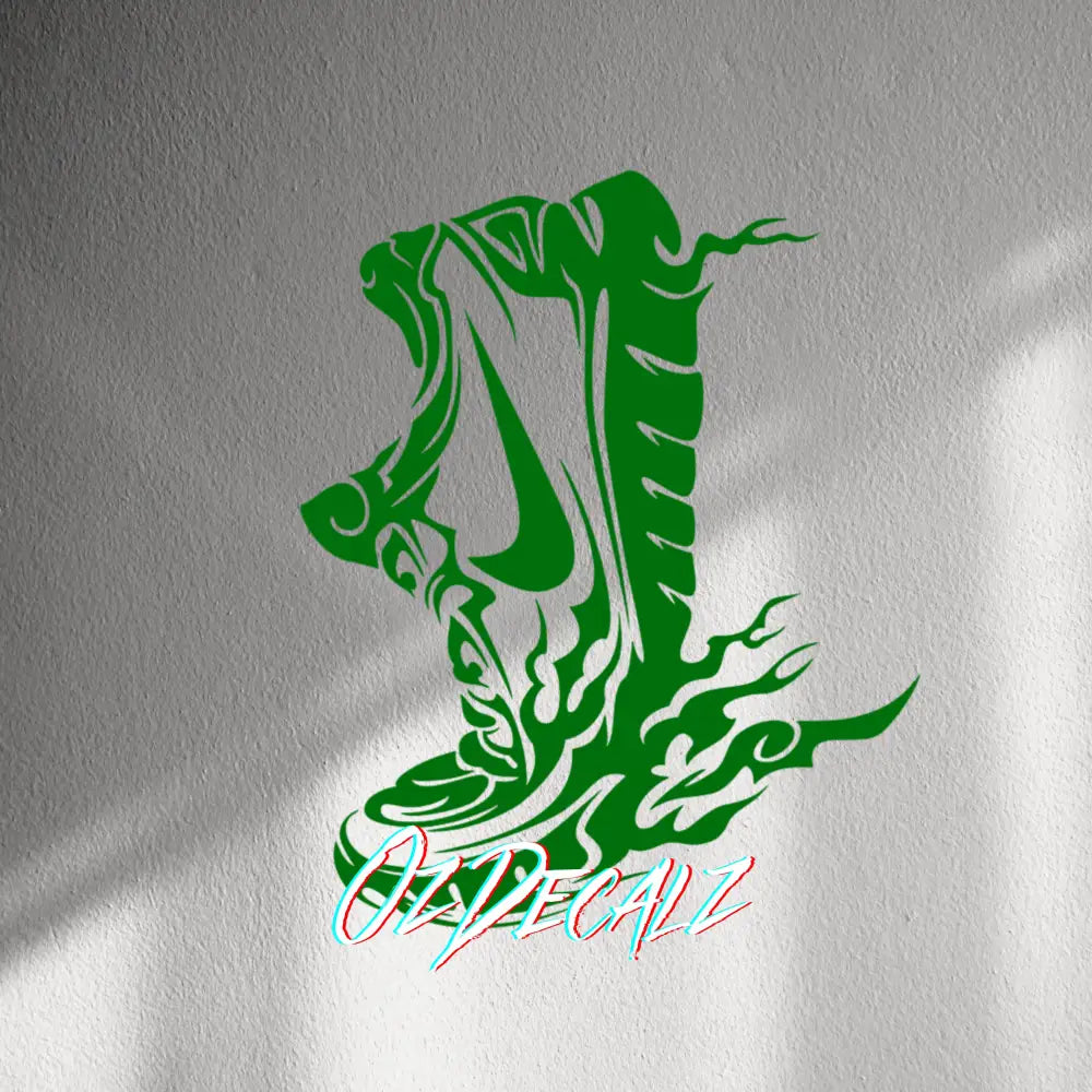 WALL STICKER: SHOE - OzDecalz