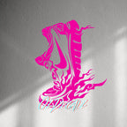 WALL STICKER: SHOE - OzDecalz