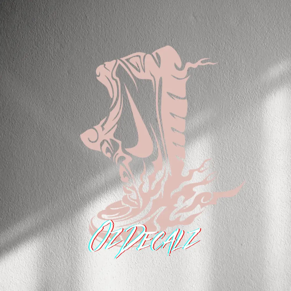 WALL STICKER: SHOE - OzDecalz