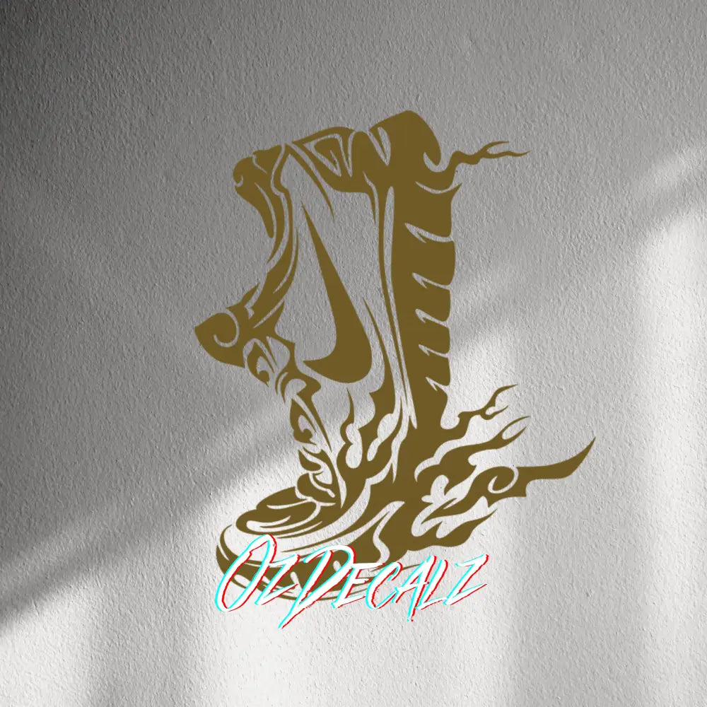 WALL STICKER: SHOE - OzDecalz