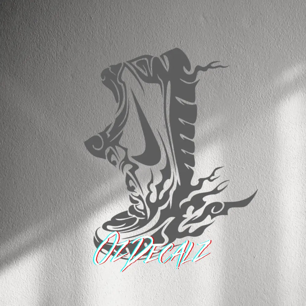 WALL STICKER: SHOE - OzDecalz
