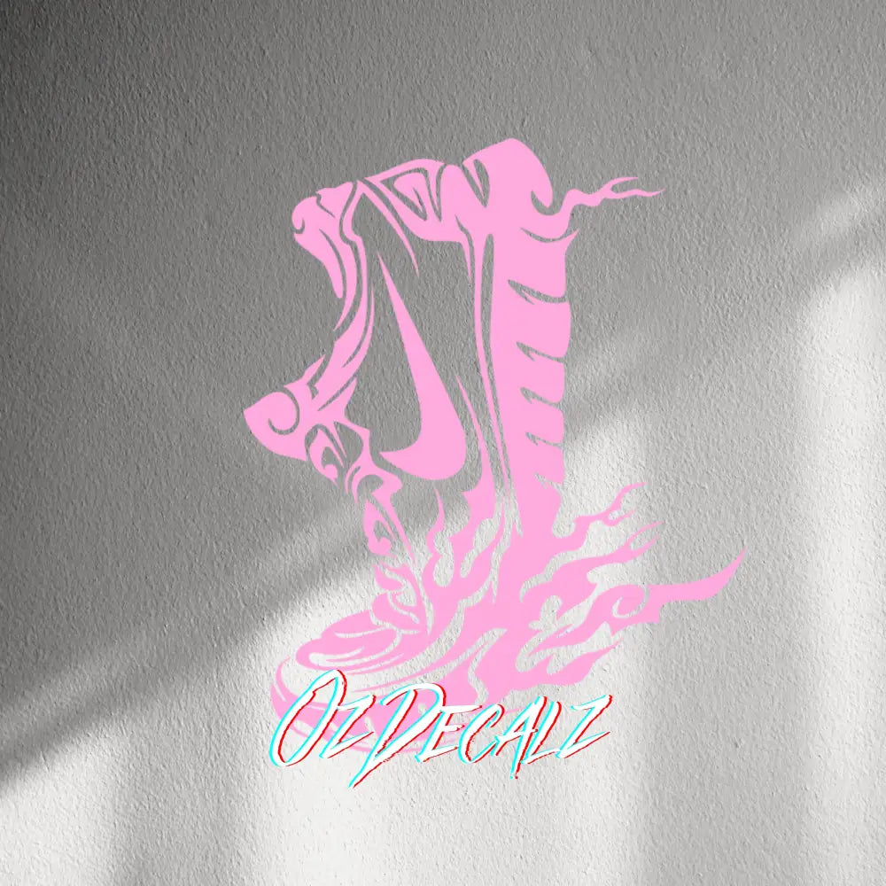 WALL STICKER: SHOE - OzDecalz